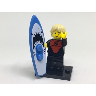 LEGO MINIFIG SERIE 17 SURFEUR PROFESSIONNEL 2017